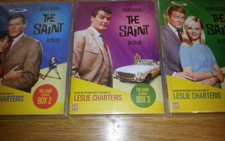 UUSI!! The Saint pyhimys Box 2-3-4 In Color DVD