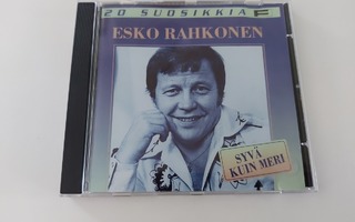 ESKO RAHKONEN - 20 SUOSIKKIA . cd ( SYVÄ KUIN MERI )
