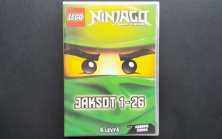 DVD: LEGO Ninjago - Masters Of Spinjitzu Jaksot 1-21, 5xDVD