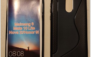 Huawei Mate 10 Lite - Musta geeli-suojakuori #24802