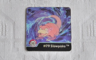 #79 Slowpoke / #80 Slowpro hologrammi Pokemon kortti v.1999
