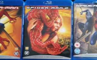 Spider Man trilogy  -3Blu-Ray