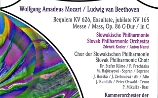 Mozart - Requiem,  ... - Beethoven - Mass - 2 CD  (UUSI)