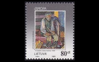 Liettua 544 ** Europa nykytaide (1993)