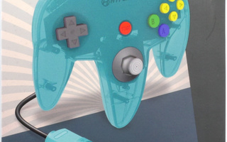 Captain Premium Controller For N64 (Turquoise)