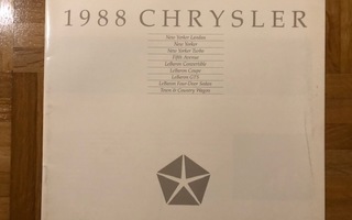 Esite Chrysler mallisto 1988