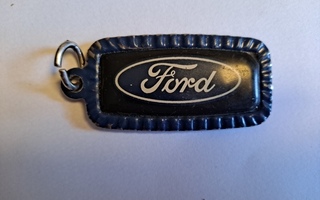 Ford avaimenperä, vanha, Made in USA, metallia