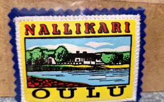 Nallikari Oulu vintage hihamerkki