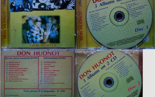 DON HUONOT: 3 ALBUMS on 2 CD -  Tupla CD
