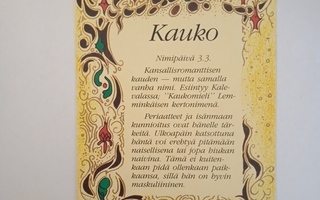 NO 1  - KAUKO  NIMIPÄIVÄKORTTI