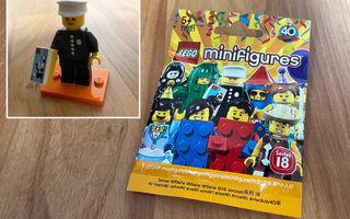 Lego Collectable Minifigures Series 18 : Poliisi 1978 *UUSI*