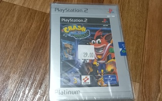 Crash Bandicoot: The Wrath of Cortex Platinum PS2 (NIB)