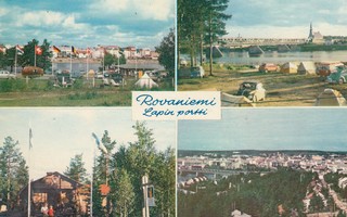 Rovaniemi, Lapin portti  , sommitelmakortti    b388
