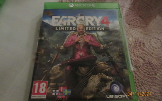 XBOX ONE: Farcry 4 Limited Edition.