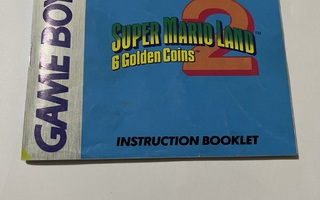 Gameboy Super Mario Land 2 ohjekirja