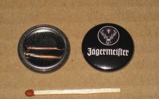 Jägermeister - musta rintanappi 1" (n1)