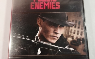 (SL) UUSI! DVD) Public Enemies (2009) Johnny Depp