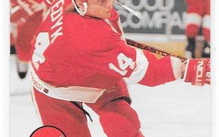 1991-92 ProSet French #379 Brent Fedyk Detroit Red Wings