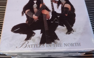 IMMORTAL Battles in the North DIGIPAK 1995 EKA PAINOS