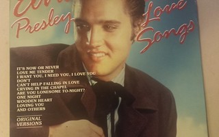 LP  Elvis Presley  20 love songs + Mahalo from