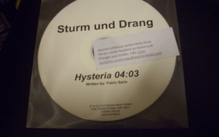 STURM UND DRANG: Hysteria CDS ( Sis.postikulut )