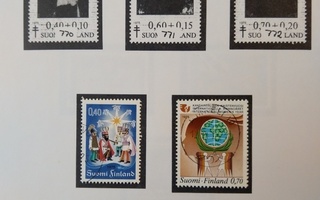 1975 Suomi postimerkki 3 kpl