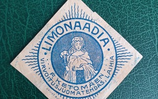 Limonaadia Laihia etiketti