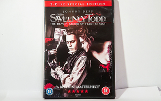 Sweeney Todd DVD Fleet Streetin Paholaisparturi