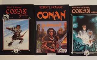 Robert E Howard: Conan x3