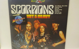 SCORPIONS - HOT AND HEAVY EX+/EX+ SAKSA 1982 LP