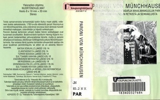 Paroni von Munchhausen, Äänikirja (C-kasetti)