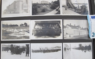 18 VANHAA Valokuvaa Kotka 1920-l