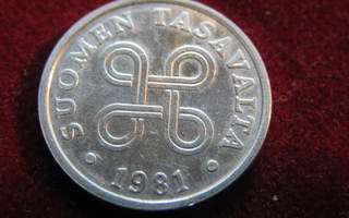 5 penniä 1981