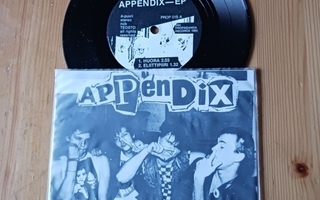 Appendix – EP ps 1983 Punk Parock kansi nm