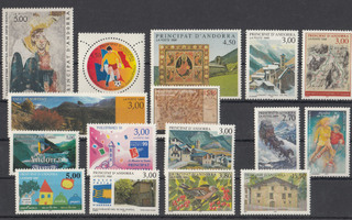 ANDORRA Ranskan posti 1990-luvulta **