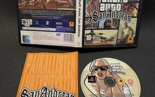 Grand Theft Auto San Andreas - FIN PS2 - CiB