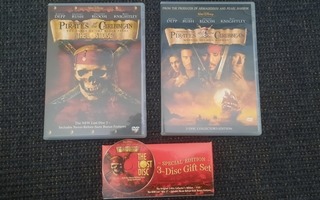Pirates of the caribbean 3-disc gift set