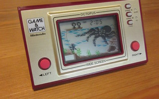 Nintendo Game & Watch: Octopus (+2 paristoa!)