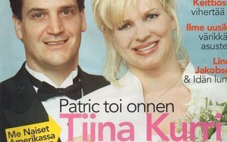 Me Naiset n:o 11 2001 Tiina Kurri & Patric  häät. Reidar Pal