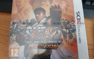 3DS Super Street Fighter IV 3D Edition, avaamaton NIB