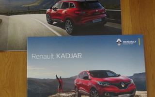2015 Renault Kadjar esite - 40 sivua - suom - KUIN UUSI
