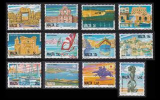 Malta 871-82 ** Saarten luonon- ja taideperintö (1991)