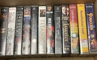 VHS-paketti (17 kpl)