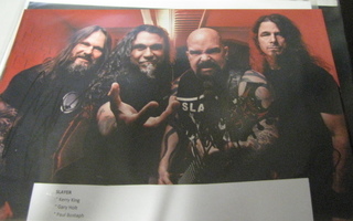 SLAYER PROMOKUVA KOLMELLA NIMMARILLA