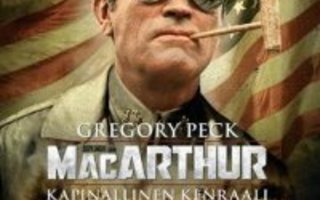 MacArthur - kapinallinen kenraali (1977) DVD Gregory Peck