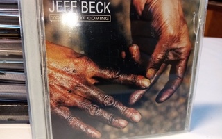 CD Jeff Beck :  You had it coming ( SIS POSTIKULU)