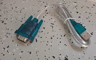 Sarjaportti USB Adapteri 9-pin RS232 COM Serial Port
