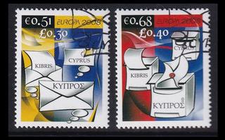 Kypros 1125-6 o Europa kirje (2008)