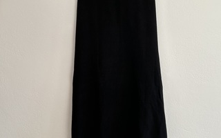 Musta hihaton mekko ( Ralston Design ) M-koko