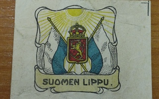Suomen lippu makeispaperi!